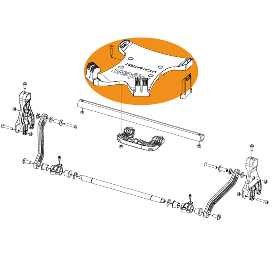 Trägerplatte für ULiB 1100/700 RASION
