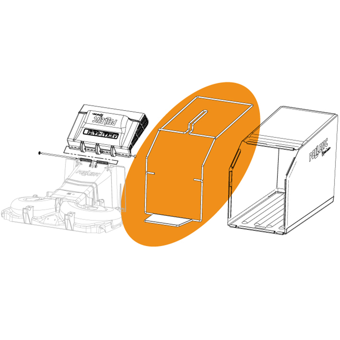 Metallgestell für Auffangsack RASION 1+2