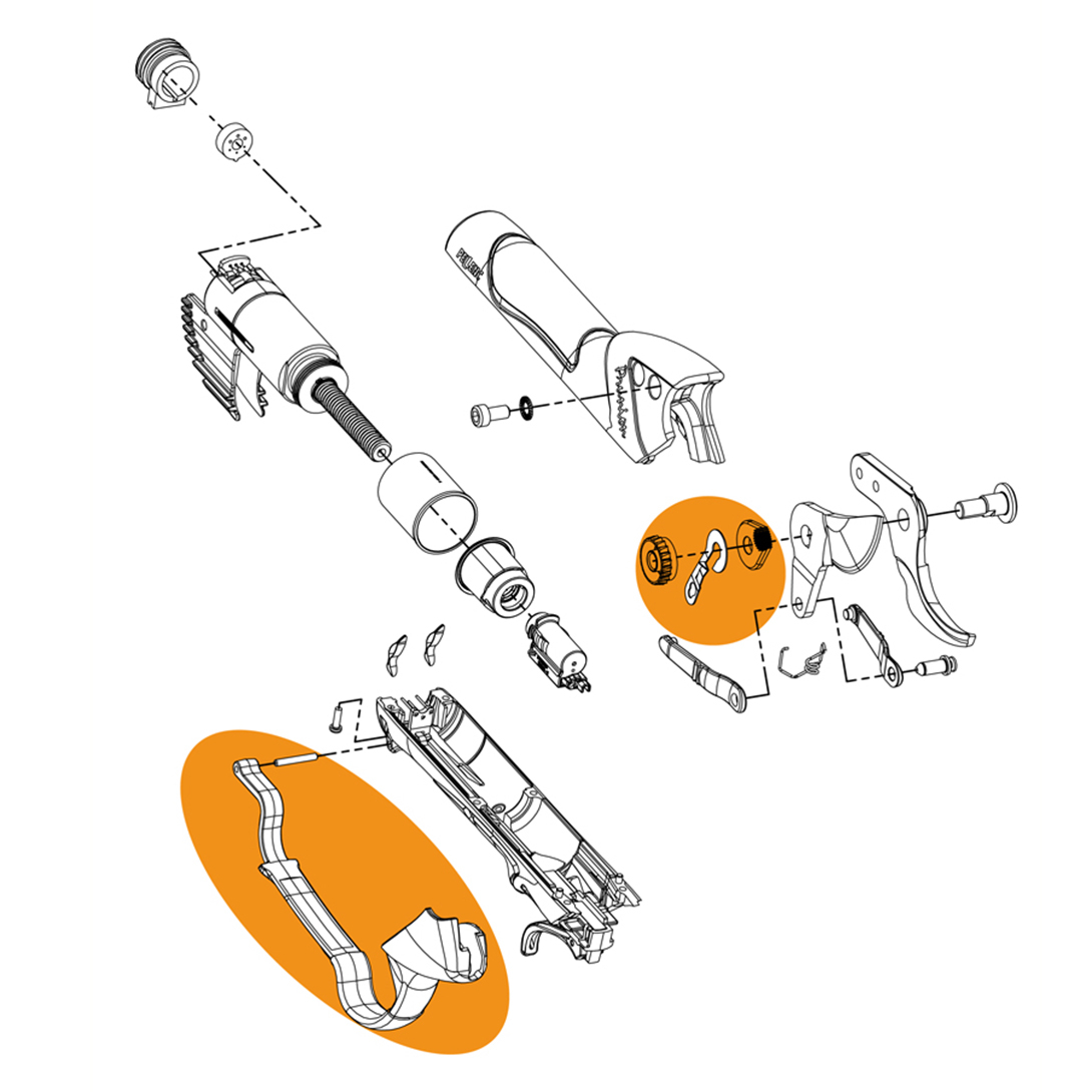 Handschutz + Splint PRUNION