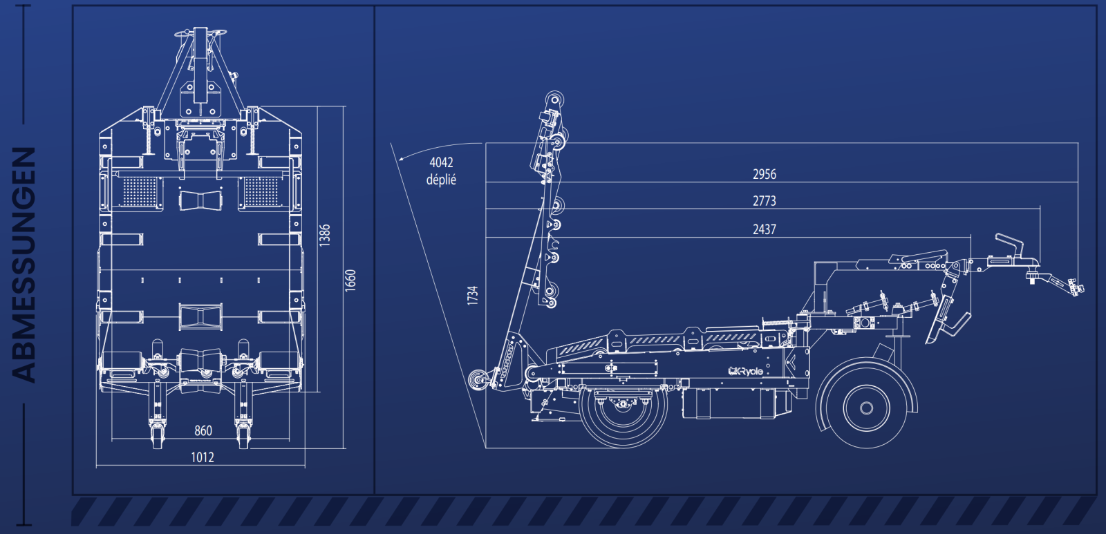 K-Ryole Palettentraeger Abmessungen