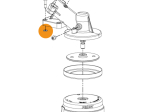 Scheibe Schraube Sicherheitsgehäuse EXCELION 2000